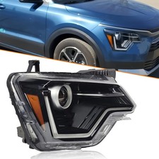 Headlight Assembly for Kia NIRO EV 2023-2025 Passenger Side Halogen W/ DRL LED