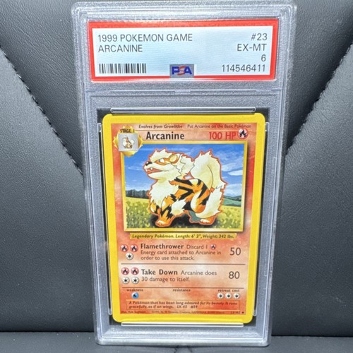 Arcanine graded PSA 6 for sale on eBay