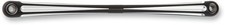 Arlen Ness Deep Cut Round Shift Rod 12" Black #19-931 Harley Davidson