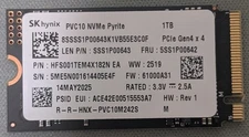 SK Hynix PVC10 HFS001TEM4X182N 1TB SSD M.2 2242 PCIe Gen 4 x 4 w/ 2280 Adaptor