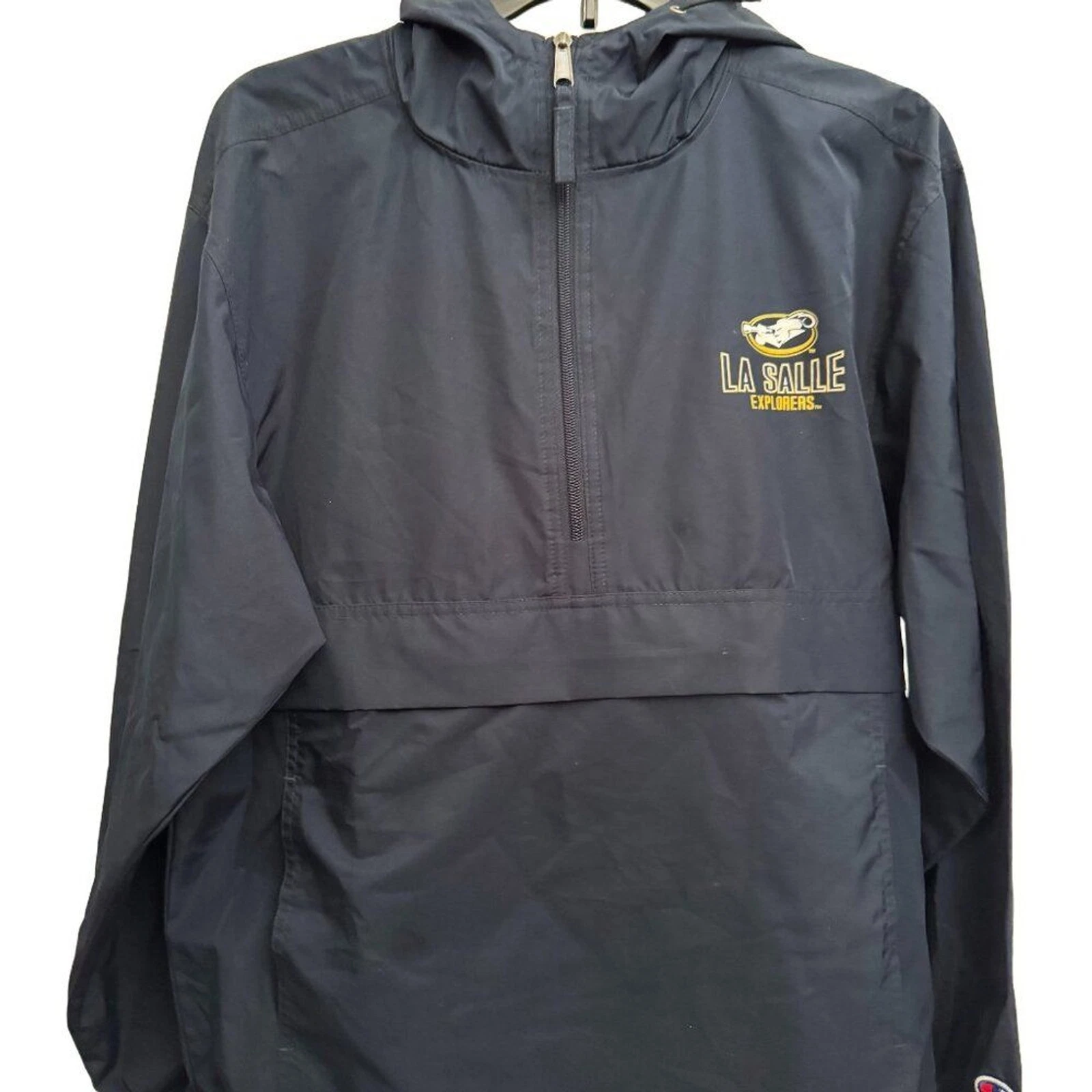 La Salle University Explorers Champion Hoodie Windbreaker, XS