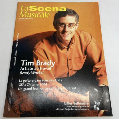 La Scena Musicale French Magazine October 2004 V 10.2 Tim Brady - Afbeelding 1 van 2