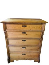 Alte Kommode Anrichte Schrank Gründerzeit Schubladen Herrenkommode antik groß