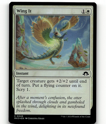 nadu mtg card Wizards of the Coast refuse highly-requested early ban for put it into your hand Nadu, Winged Wisdom #377 holo