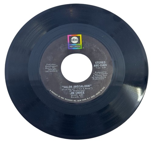 Jim Croce 45 RPM Record "Ill Have To Say I Love You In A Song" - Picture 2 of 2