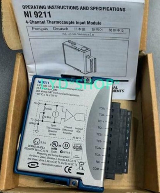 New NI 9211 Thermocouple Input Module 779001-01 | eBay
