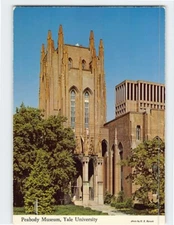 Postcard Peabody Museum Yale University New Haven Connecticut USA