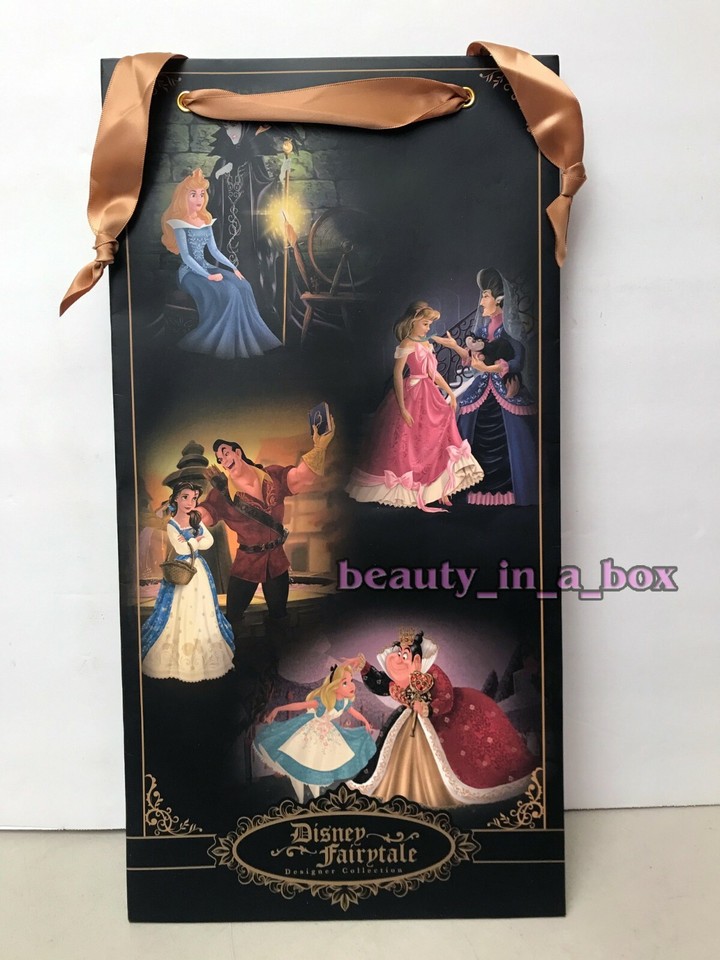 Maleficent Aurora Doll Disney Fairytale Designer Set Sleeping Beauty Gift Bag eBay