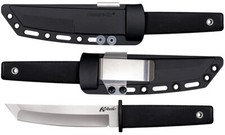 Cold Steel 17T Kobun Fixed Blade Knives 5.5" Tanto Plain Edge
