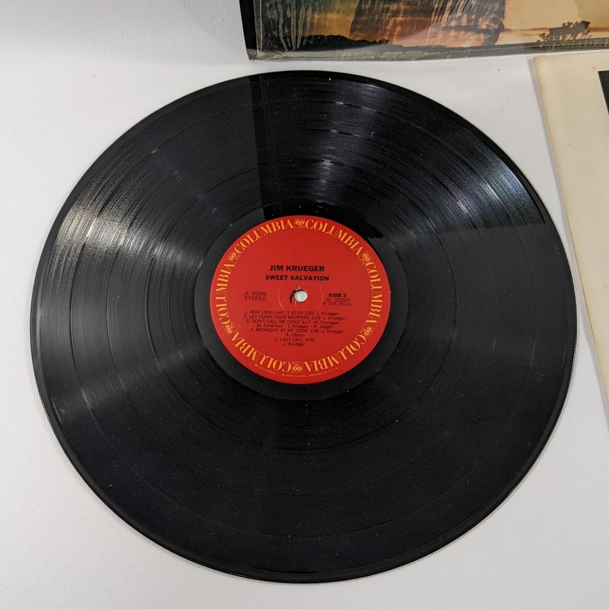 洋楽 JIM KRUEGER \"SWEET SALVATION\" Jim Krueger Sweet Salvation LP Vinyl JC 35395 | eBay