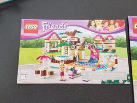 Lego Friends 41008 Heartlake City Pool Complete w/ Instructions 