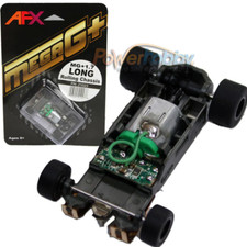 AFX Mega G 1.7 Rolling Chassis Long MegaG Racemasters AFX21023 21023