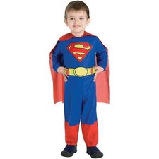 Rubie's Kids Infant Toddler Superman Halloween Costume Jumpsuit with Cape