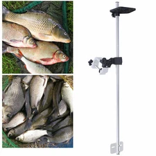 360° Universal Portable Transducer Bracket With Fishfinder Mount Rack 2-3/4 " US