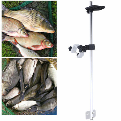 Universal Clamp transducer Bracket / transducer mount arm + Fishfinder Mount USA