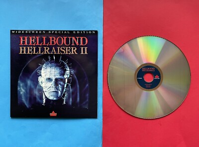 HELLRAISER II Laser Disc FULL UNCUT Film USA + OVP Box ASTRO 90 Widescreen 3 2 1