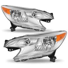 For 2014-2016 Nissan Versa Note Factory Style Headlights Headlamps Left+Right 