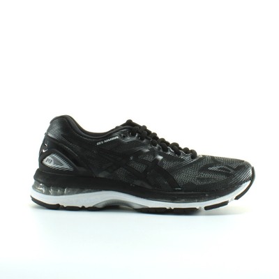 Asics Gel-Nimbus 19 Black Textile Mens Lace Up Trainers T700N 9099 | eBay