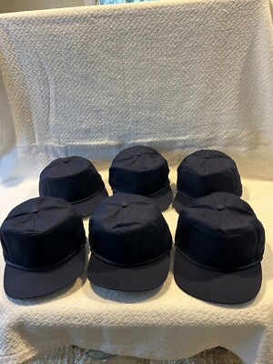 12 new snap back caps -hats color blue