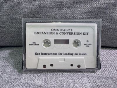 Sinclair ZX Spectrum 48K Software ''Omnicalc 2 Expansion & Conversion'' von MCS