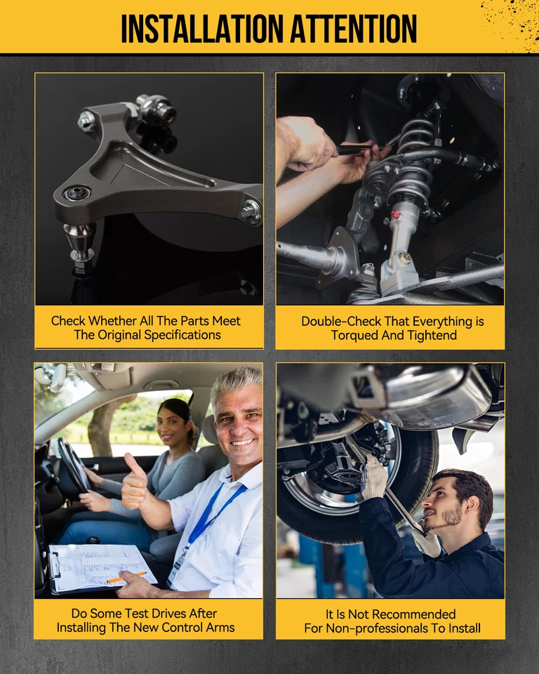 6x Front Upper Control Arms & Ball Joints Sway Bar End For 2001-2008 Mazda B2300 - Image 4 of 4