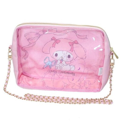 Sanrio Characters My Melody Clear Shoulder Bag Pink 2024 Summer