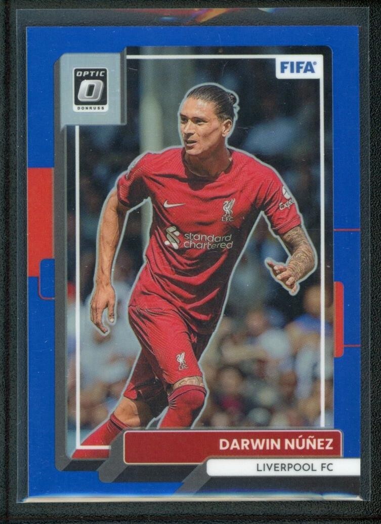 2022-23 DARWIN NUNEZ 51/99 PANINI DONRUSS OPTIC BLUE FIFA