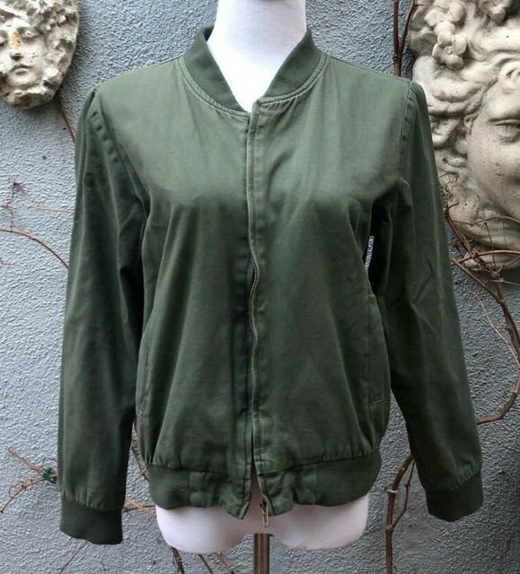 green brandy melville zip up