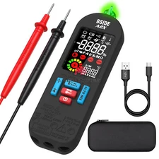 A2X LCD Multimètre numérique Rangage automatique intelligent rechargeable DC/AC Courant de tension