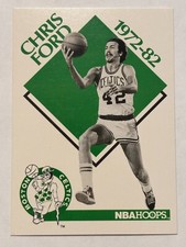 1990-91 NBA Hoops #347 Chris Ford Boston Celtics