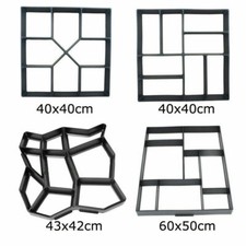 2X DIY Pflasterform Betonpflaster Gie&szlig;form Schalungsform Schablone Garten Gehweg