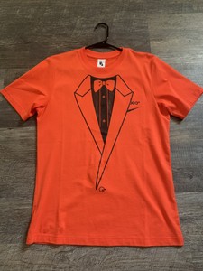 nike off white tee orange