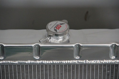 Stamped Radiator 3 ROW STAMPED RADIATOR KKS281 FOR 59-65 CHEVY BEL AIR BISCAYNE El ...