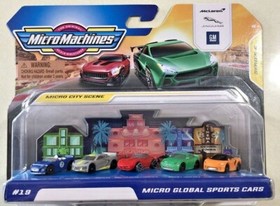 2022 Micro Machines Series 6 GLOBAL SPORTS CARS  & MICRO CITY  LOT 2