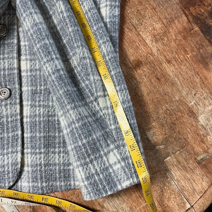Pendleton Wool Plaid Suit Jacket Blazer Womens M … - image 11