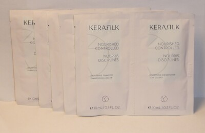 Goldwell Kerasilk  Nourished  BÄNDIGENDES Shampoo 5x10ml Conditioner 5x10ml
