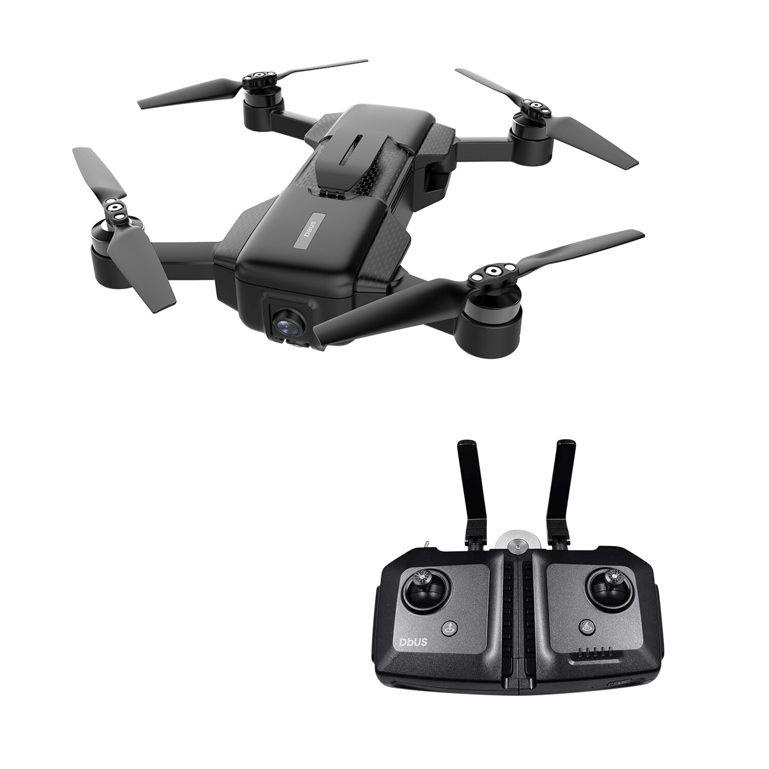 US Foldable Lightweight 4K Camera Drone with Remote Controller DBUS2-image