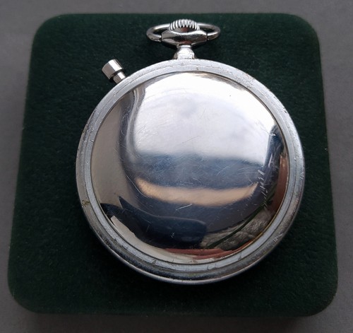 RARE 2ChZ Slava Captain Soviet Russian Navy Submarine Pocket Chronograph 1950s - Picture 7 of 8