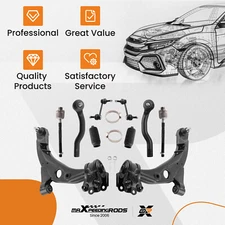 10x Front Suspension Lower Control Arms Kit for 2007-2014 Ford Edge Lincoln MKX