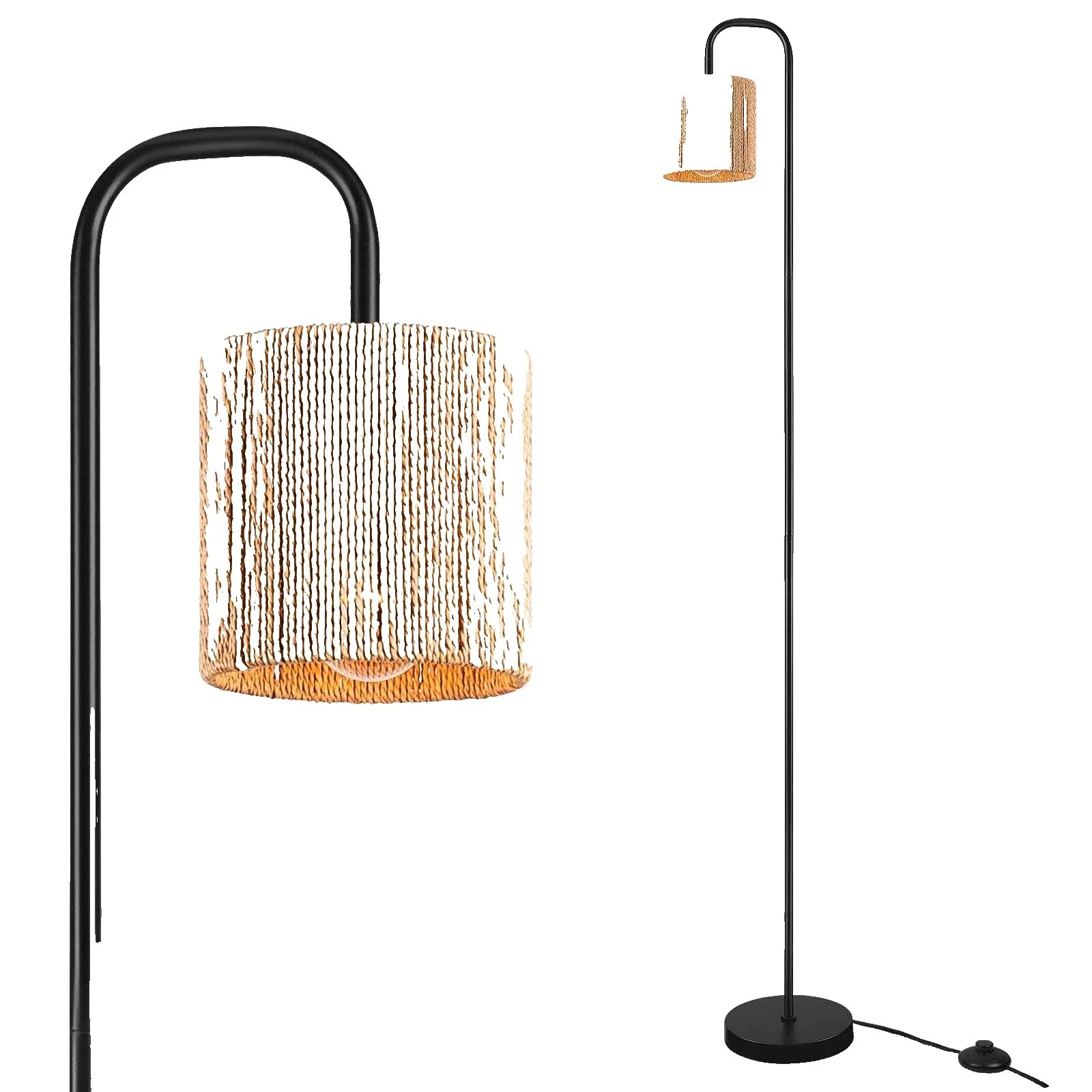 Home Office/Study Industrial Floor Lamps