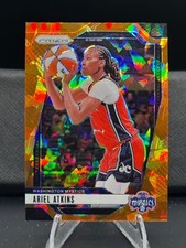 2024 Panini Prizm WNBA - Ariel Atkins, #56 - Orange Ice - Washington Mystics