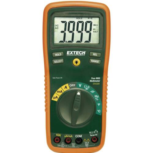 Extech EX430A Multimètre numérique CAT III 600 V Affichage (nombre de points): - Photo 1/3