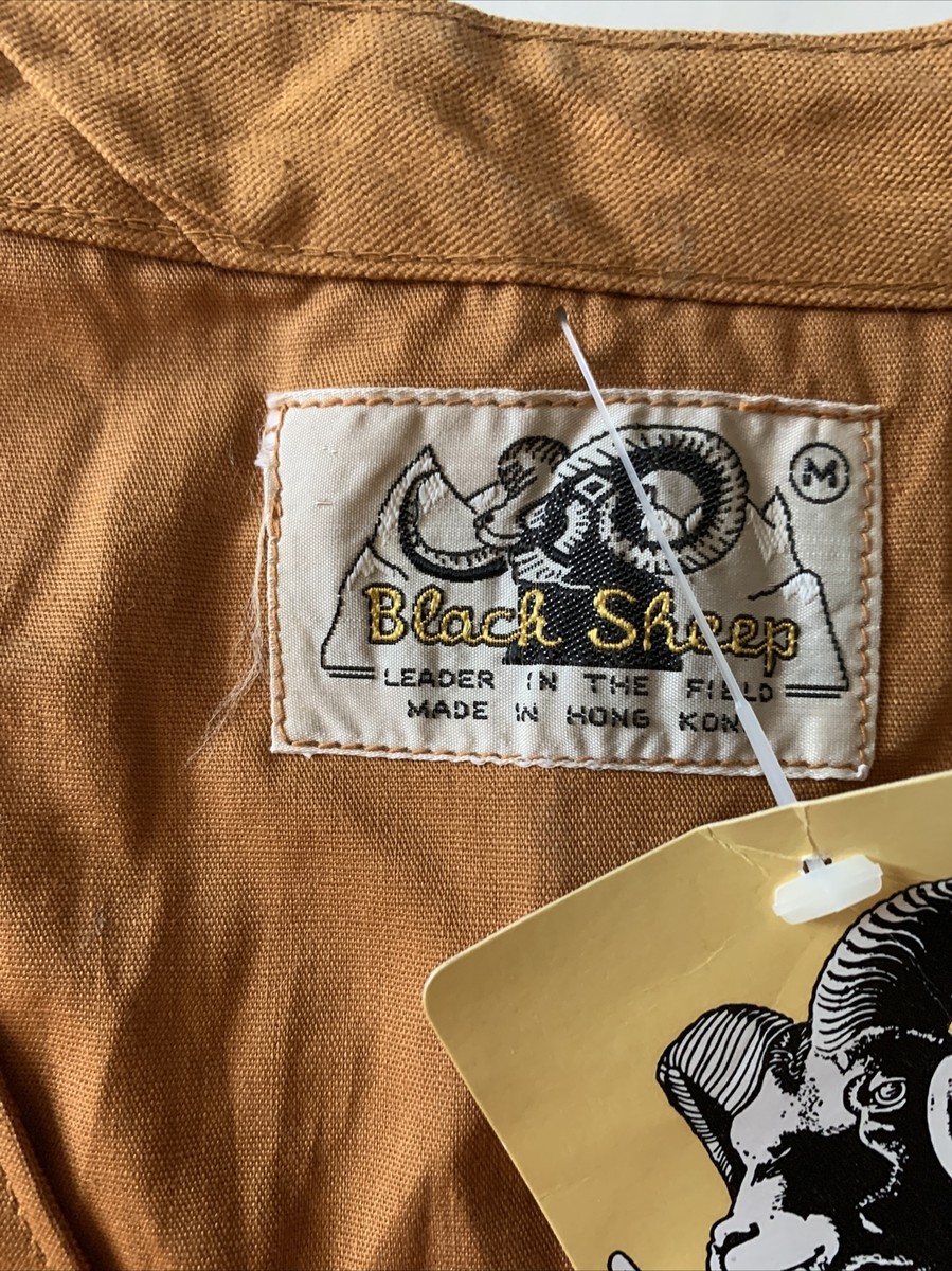Gilet de pêche à la mouche vintage olympique OLM International fabriqué à Hong Kong pêcheur à la ligne vêtements de sports de plein air cabane en rondins décor de lodge