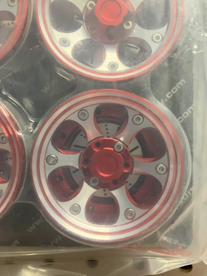 C26615RED Integy 1.9 Size Billet Machined Alloy 6H Spoke Wheel (4) High Mass - Image 2 of 4