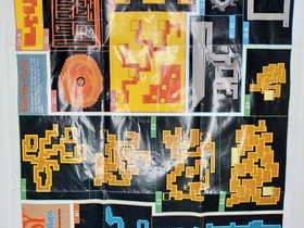 Final Fantasy 1990 Nintendo NES Dungeon Maps / Item Chart NES-FF-USA(A)