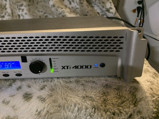 Crown XTI 4000 Power Amplifier/USED/Missing Fan Assembly. | eBay
