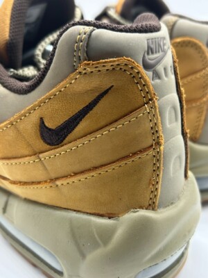 Nike Air Max 95 Premium PRM Wheat Brown Leather Tan Mens  display picture 1