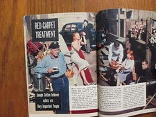 March-1957 TV Guide(JOSEPH  COTTEN/LILY PONS/SCOTT FORBES/JIM BOWIE/GREER GARSON