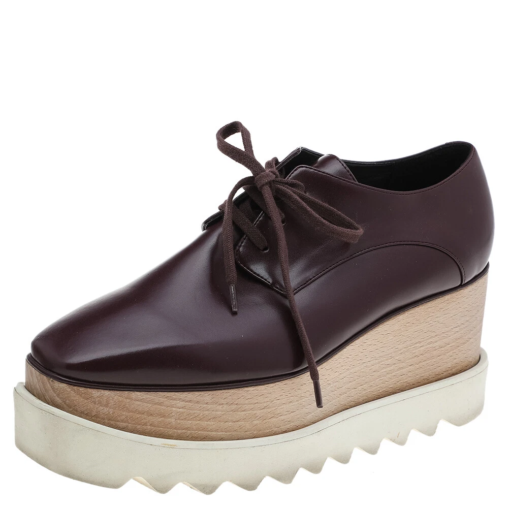 Stella mccartney derby shoes clearance