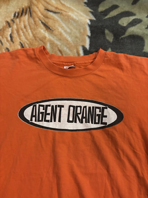 Agent Orange Punk Rock Band Basic Logo T Shirt Full Size S-5XL